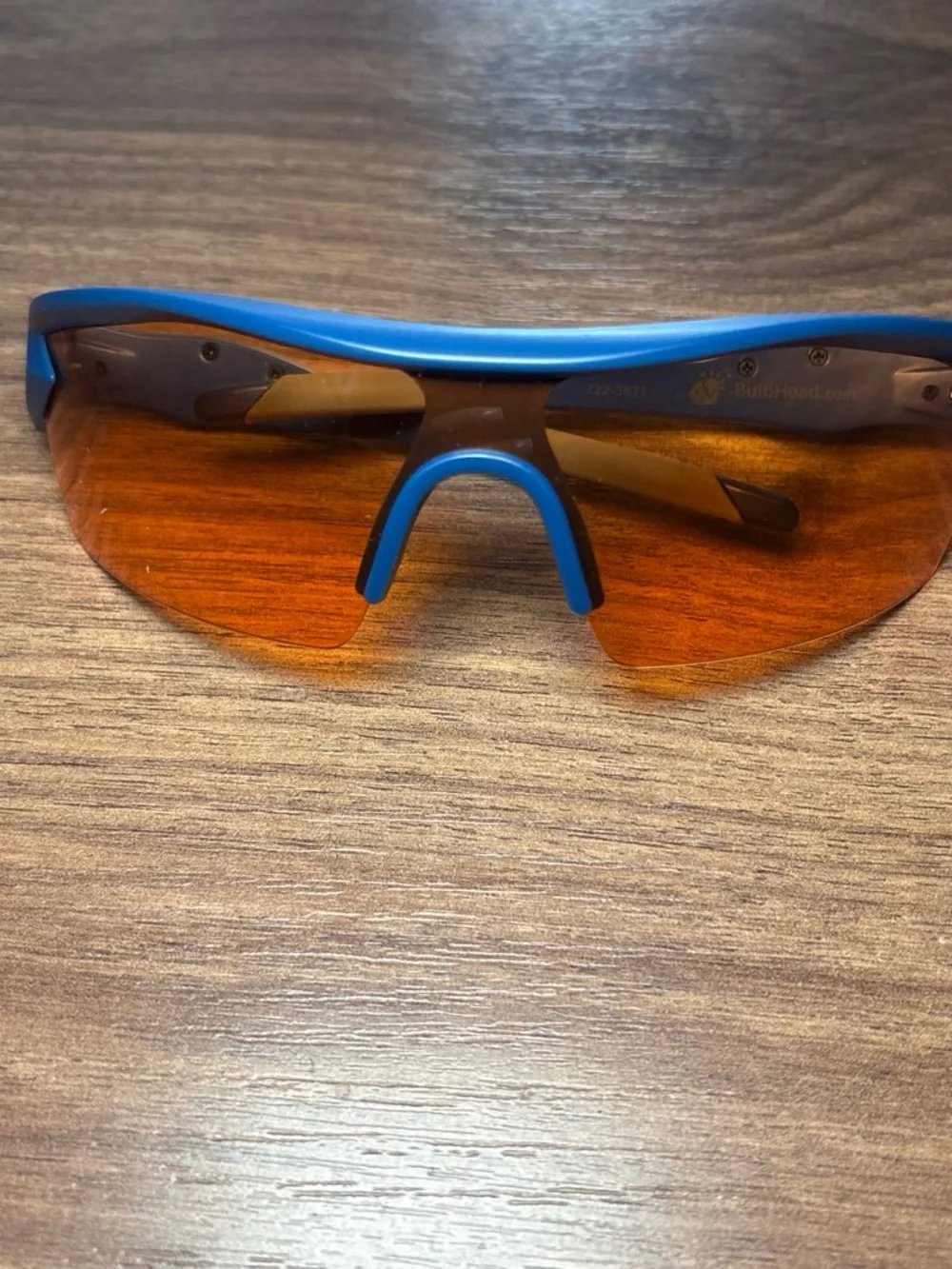 Blue Sports AR/VR Protective Glasses with Amber Lens